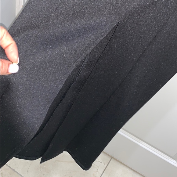 ASOS Long Black Ring Dress Size 2 - Picture 6 of 8